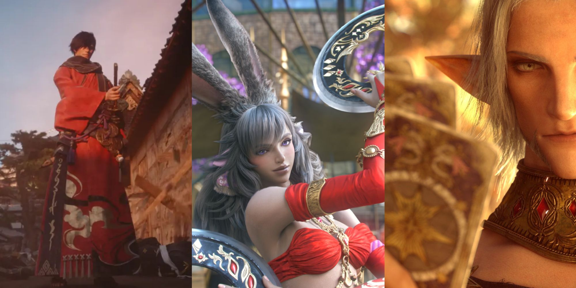 Final Fantasy 14 Samurai, Dancer, Astrologer trailer footage