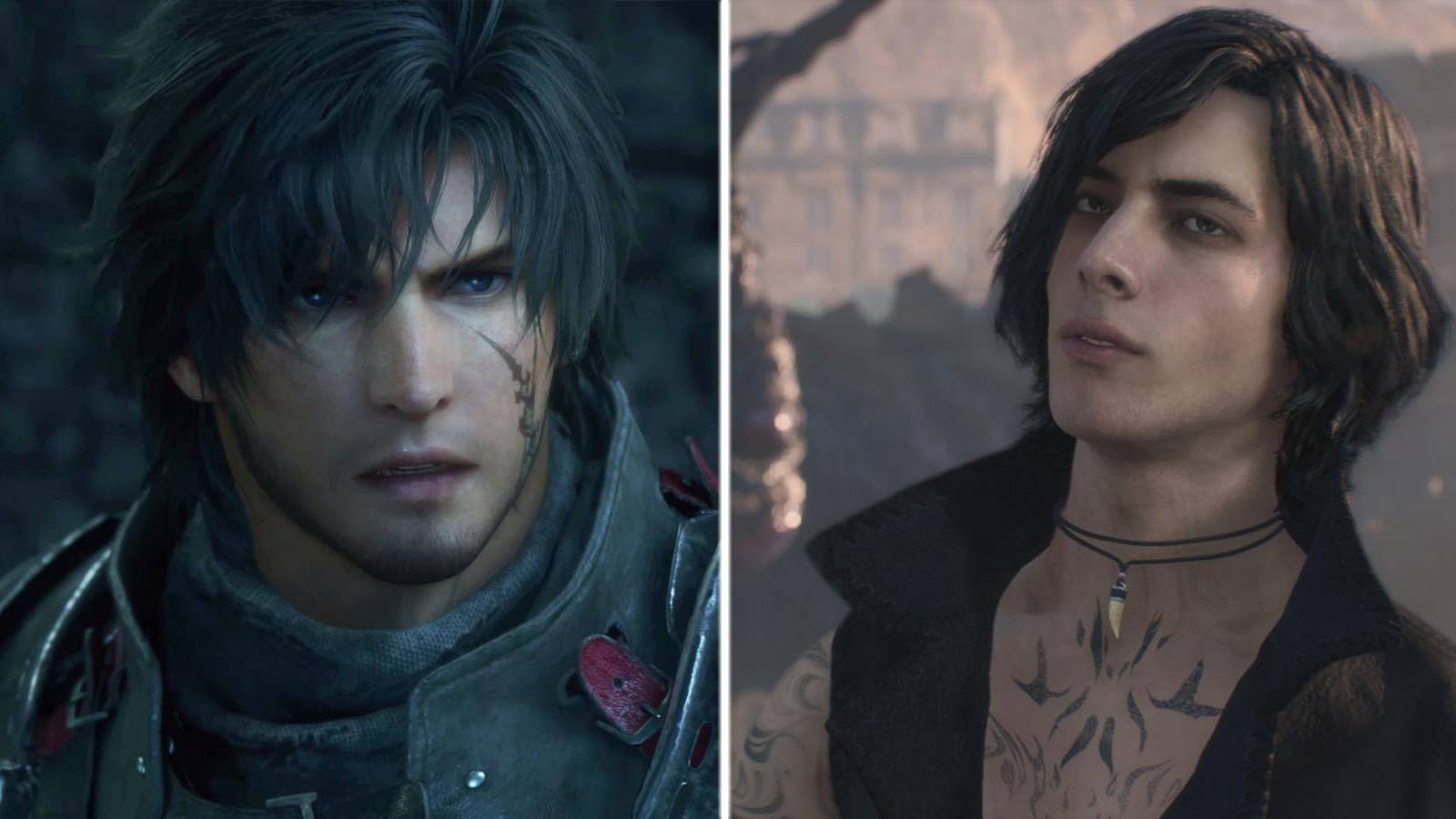 Final Fantasy 16 Clive and V