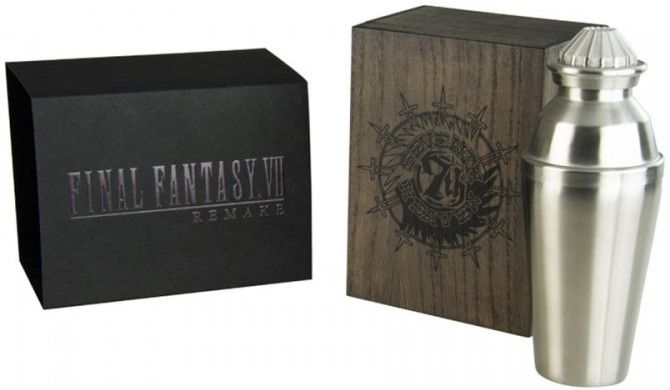 final fantasy 7 remake parco square enix anniversary cocktail shaker