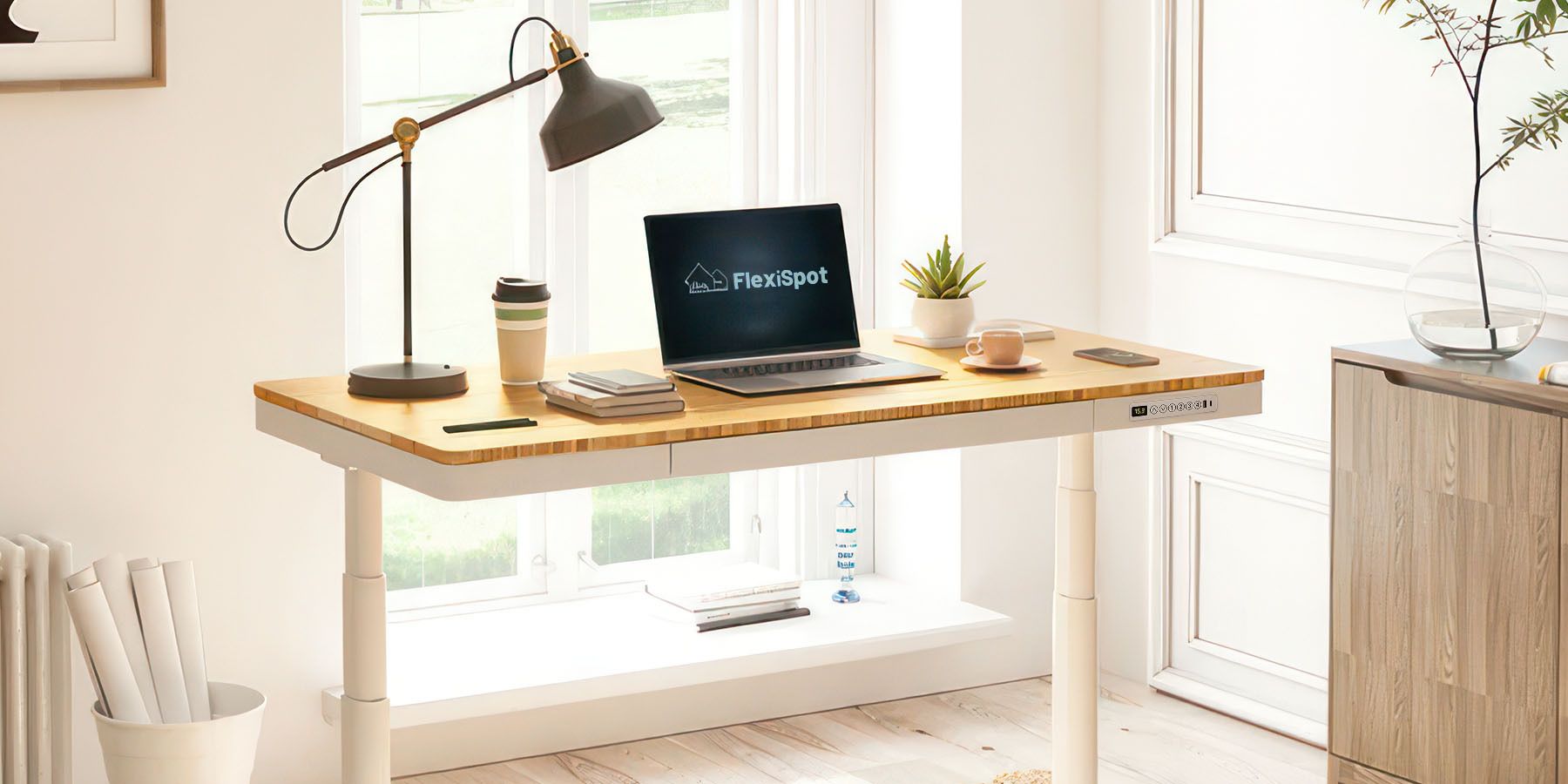Flexispot Comhar EW8 All-in-One Standing Desk Review