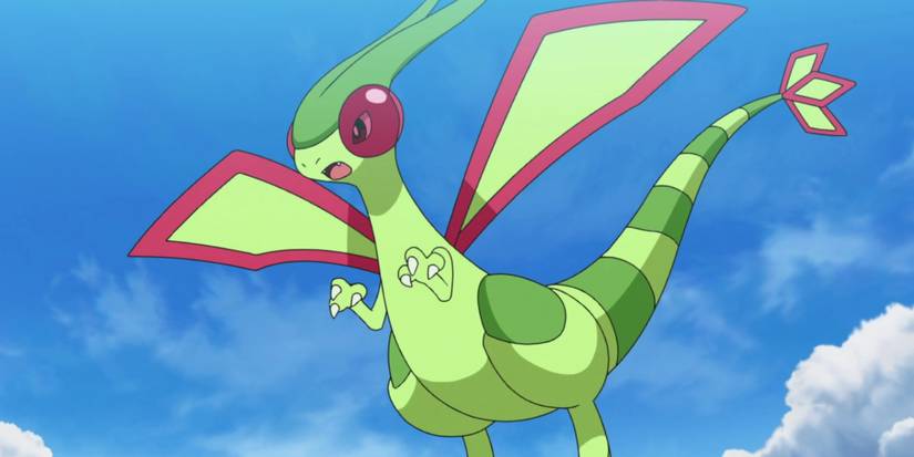Flygon in the sky