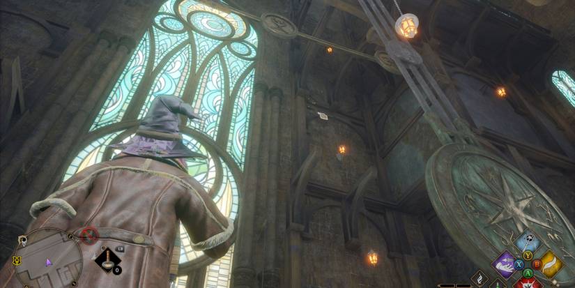 flying field guide page location Clock Tower Hogwarts Legacy