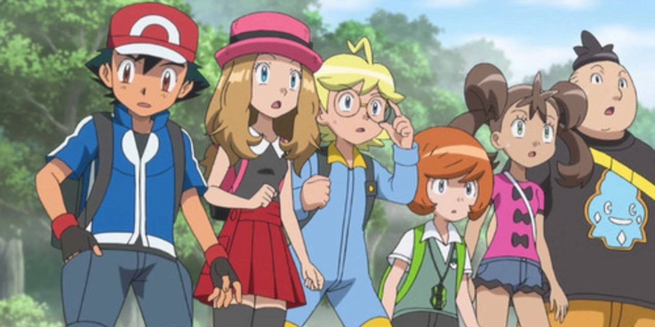 Ash dan teman-temannya terlihat kaget