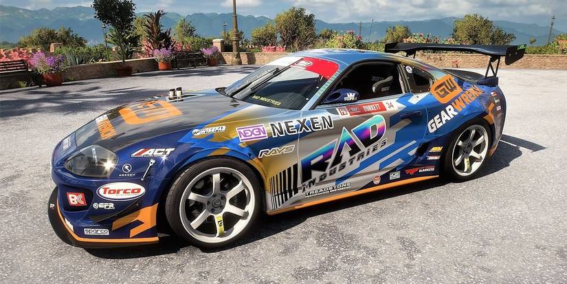 Formula Drift 34 Toyota Supra MKIV in Forza Horizon 5