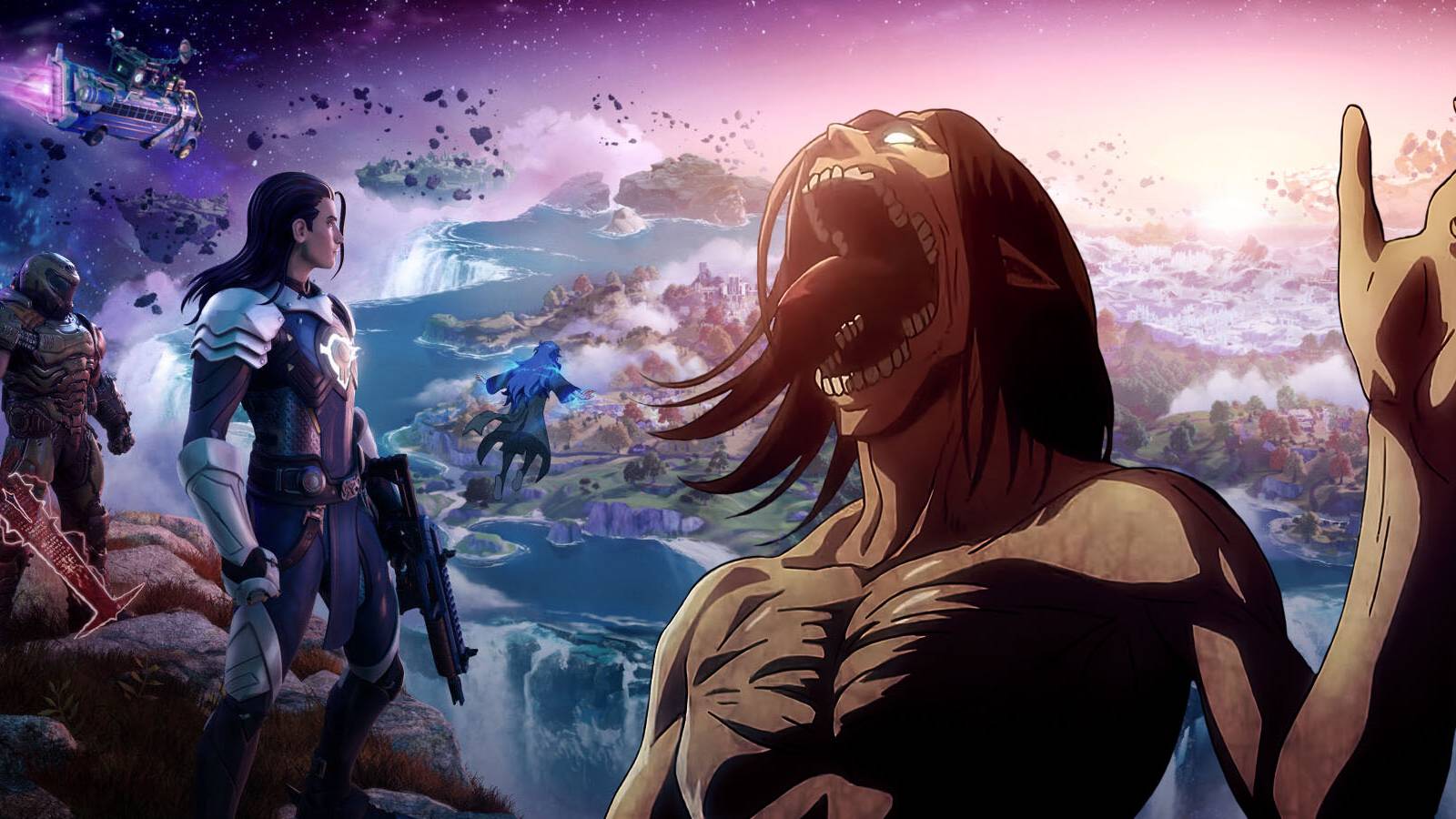 Fortnite Leaks Attack on Titan Crossover