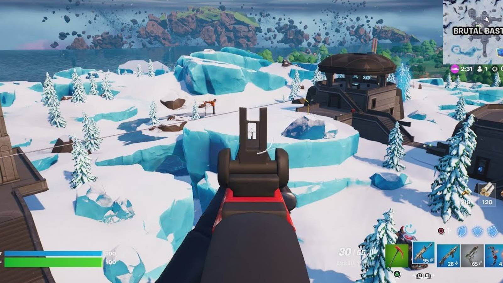 fortnite first-person screenshot