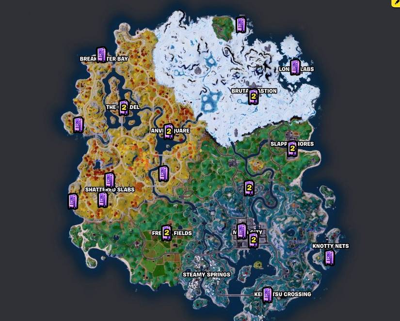 fortnite.gg map chapter 4 season 2