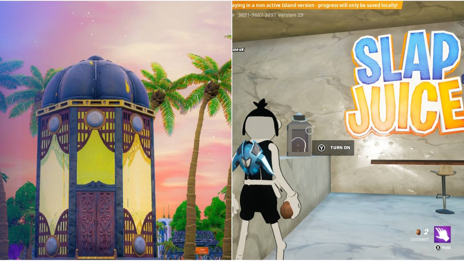 FORTNITE LIGHT LANTERNS SLAP JUICE QUEST