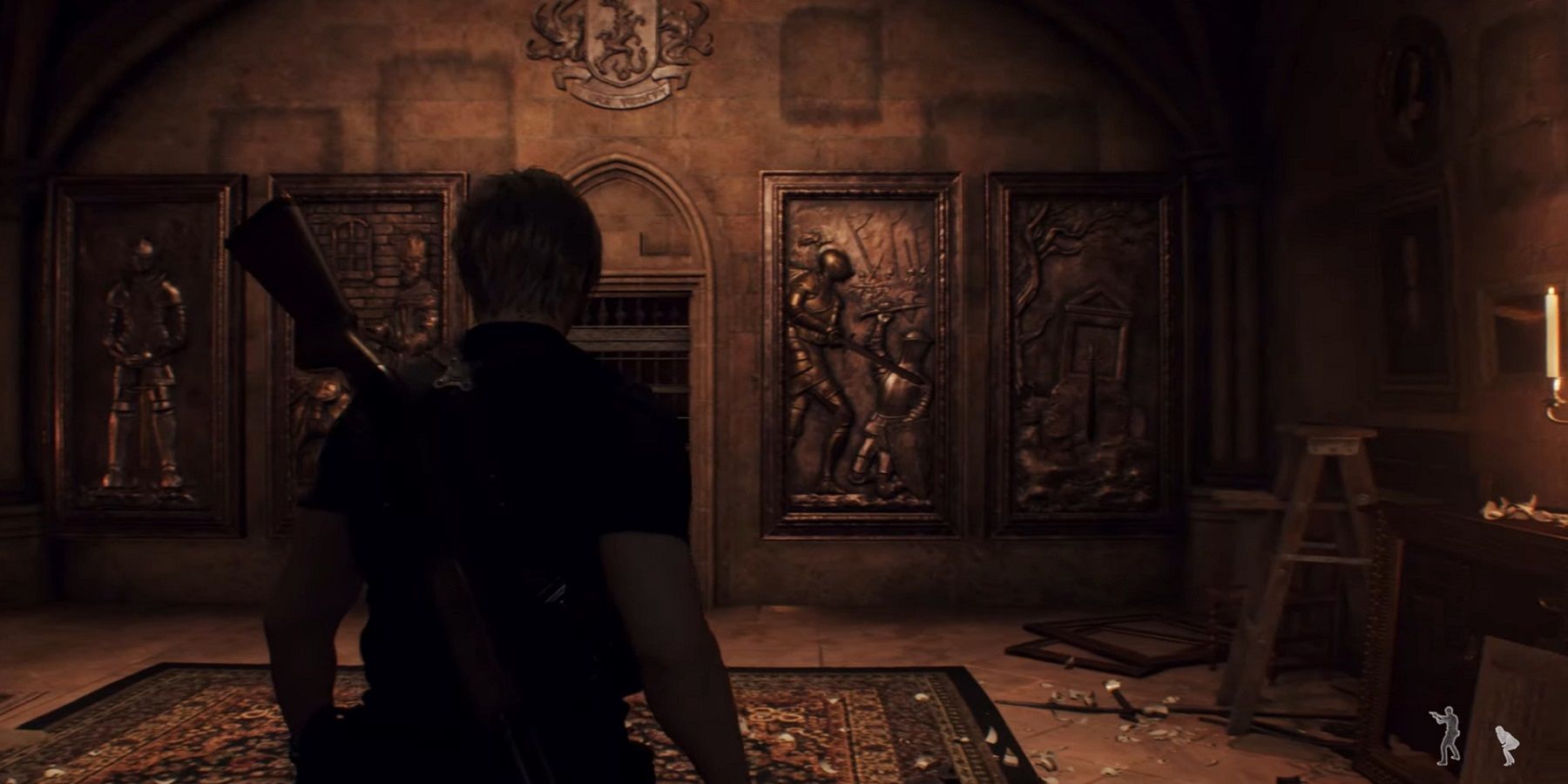 The Four Swords puzzle from Resident Evil 4.