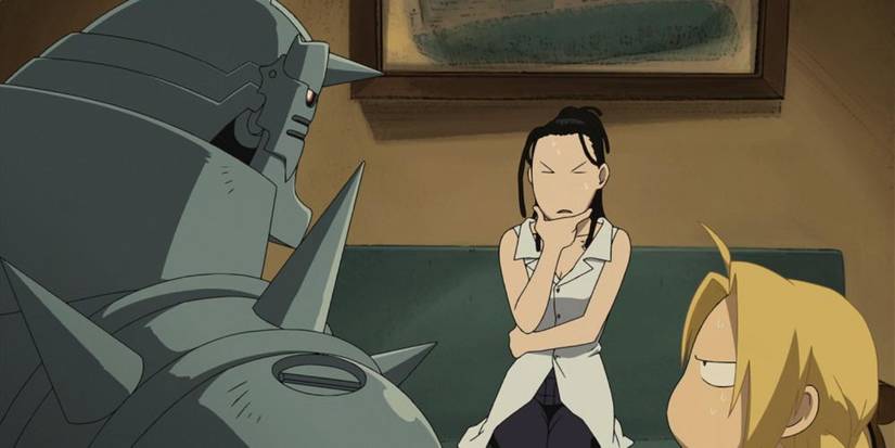 Full metal alchemist Izumi Curtis and the elric brothers