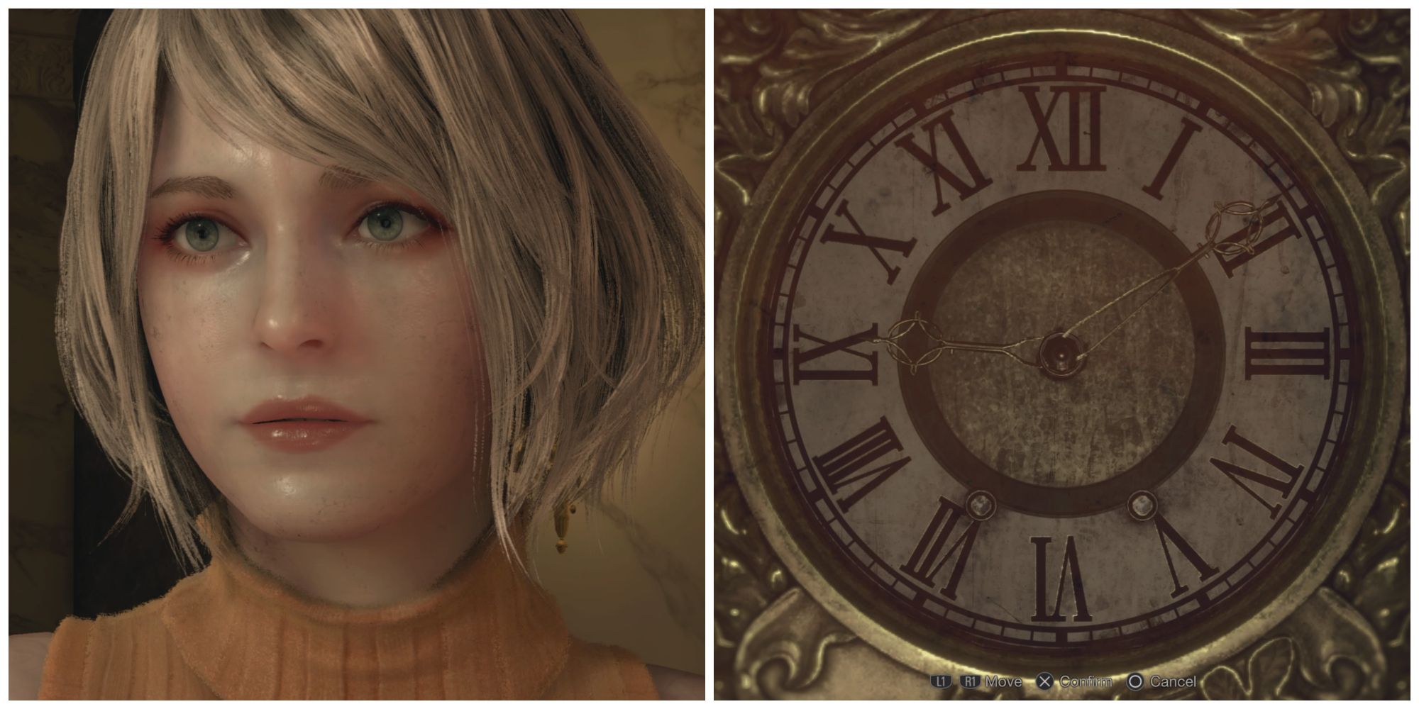 How to solve the Resident Evil 4 remake Ashley clock puzzle