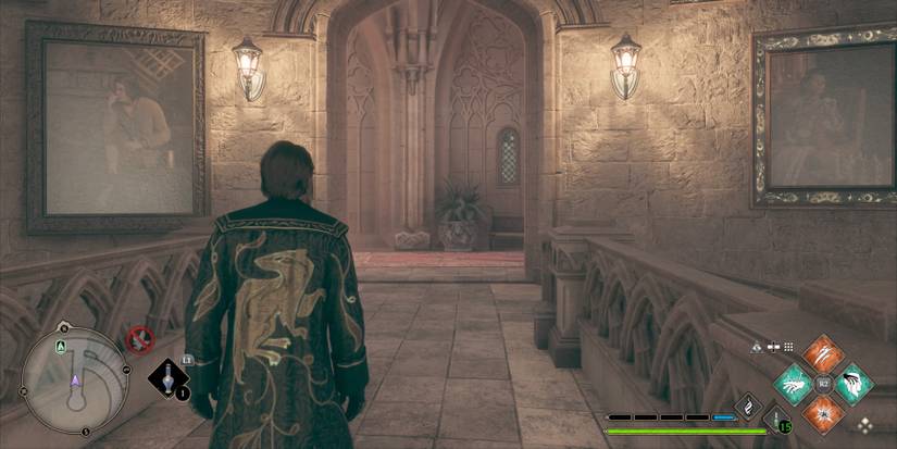 The Grand Staircase in Hogwarts Legacy