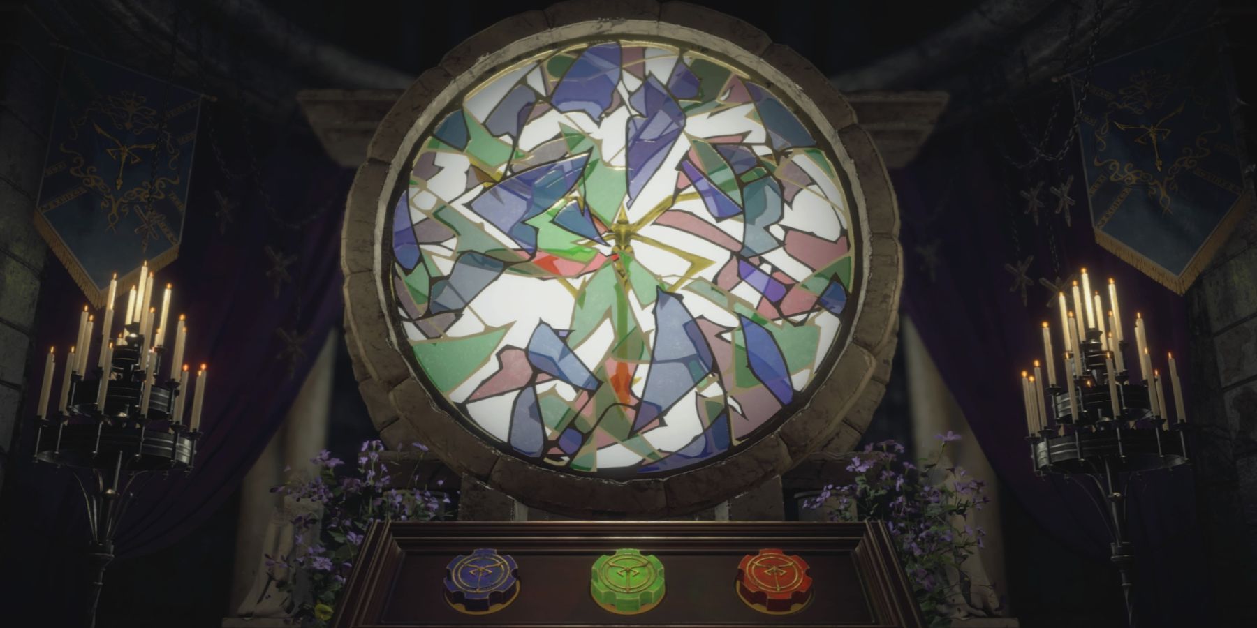 The Stained-Glass Window puzzle in Resident Evil 4 Remake