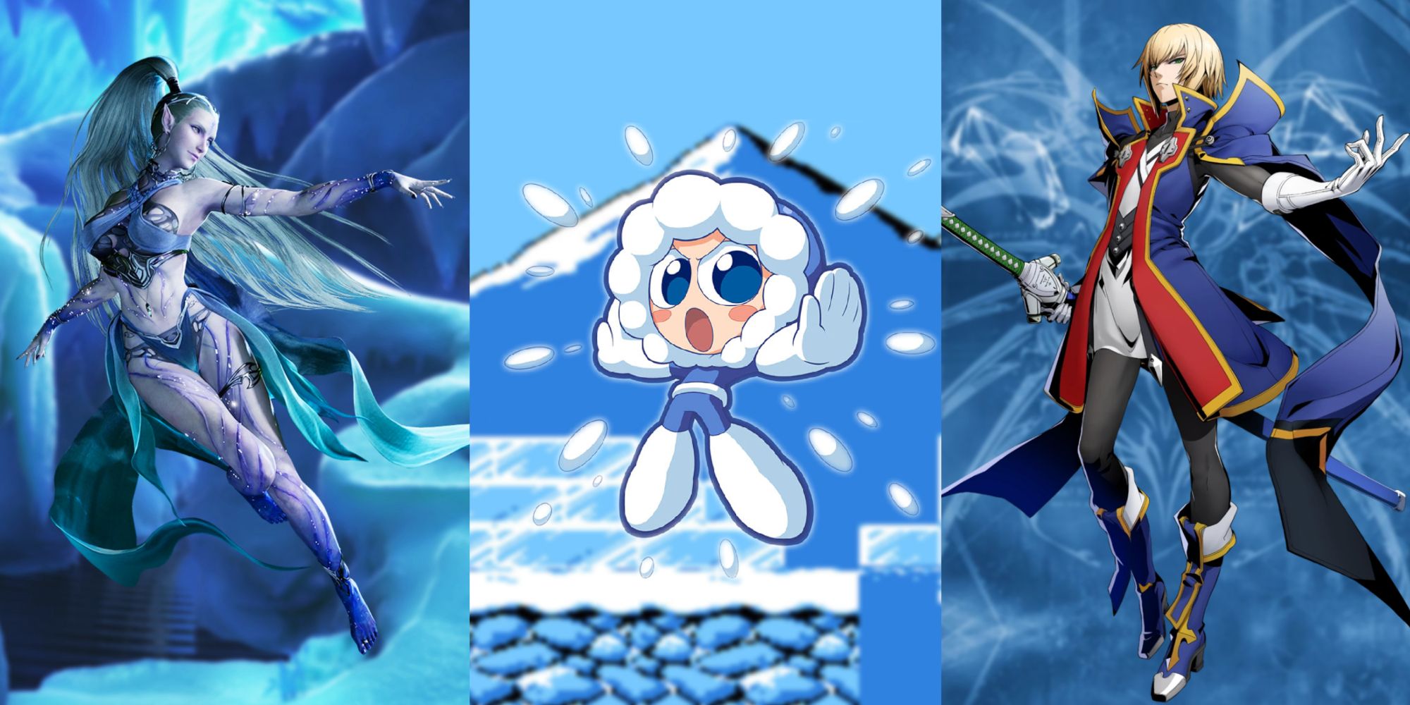 Gaming Character Ice Powers Feature