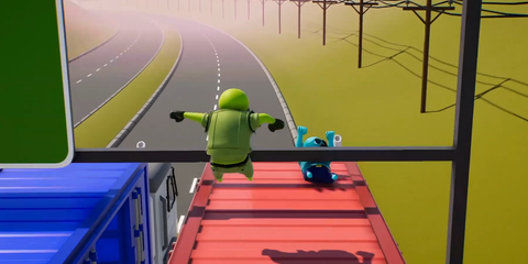 Gang Beasts Jumping