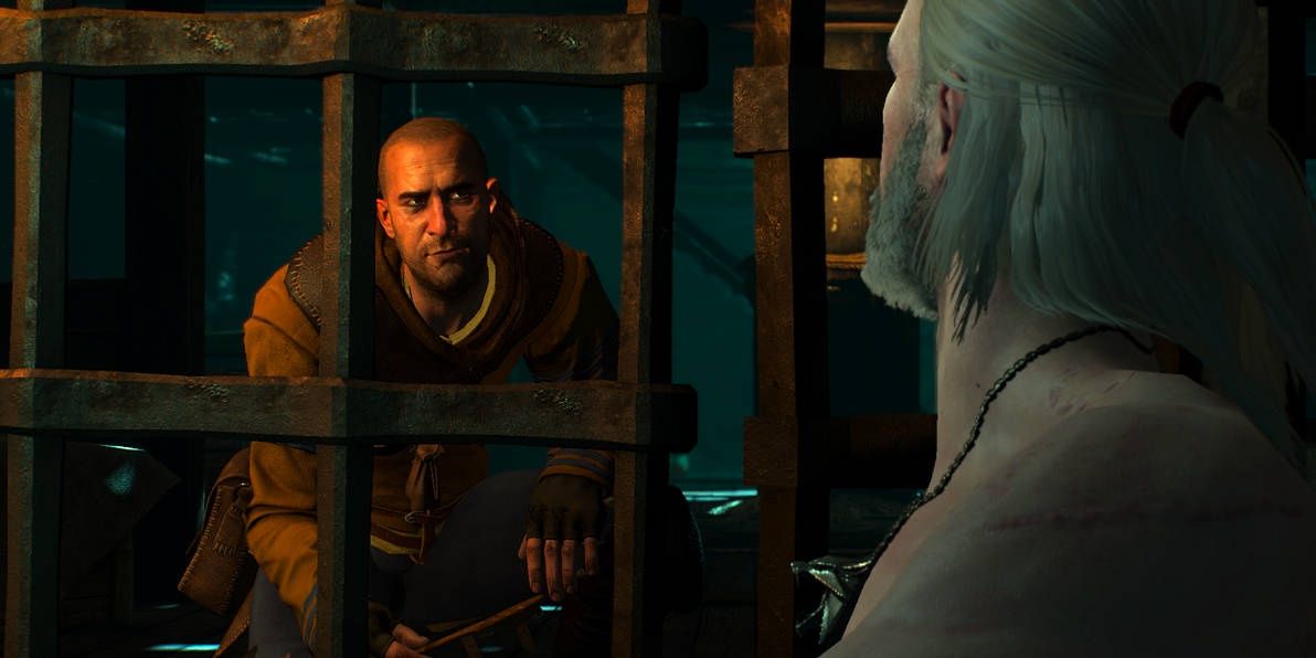 Gaunter O'Dimm and Geralt in The Witcher 3: Wild Hunt