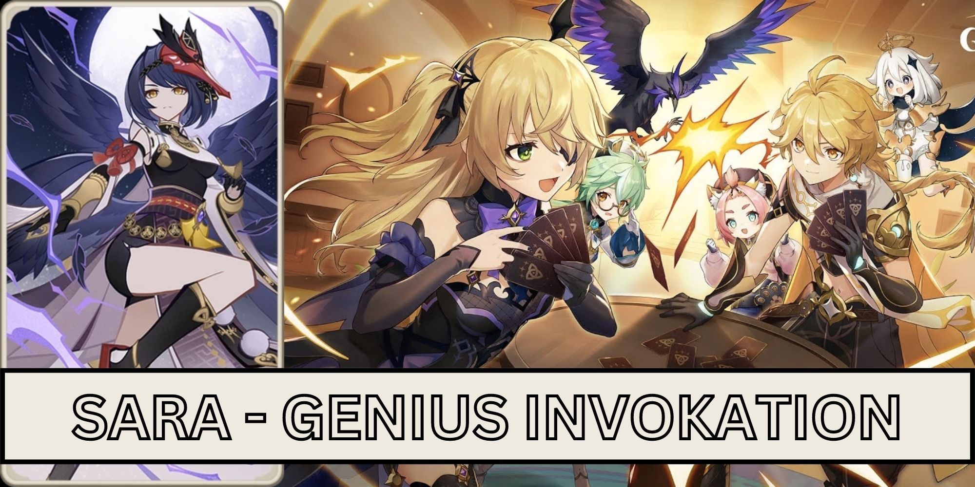 Genshin Impact Genius Invokation TCG How to Use Sara Card and Best Decks