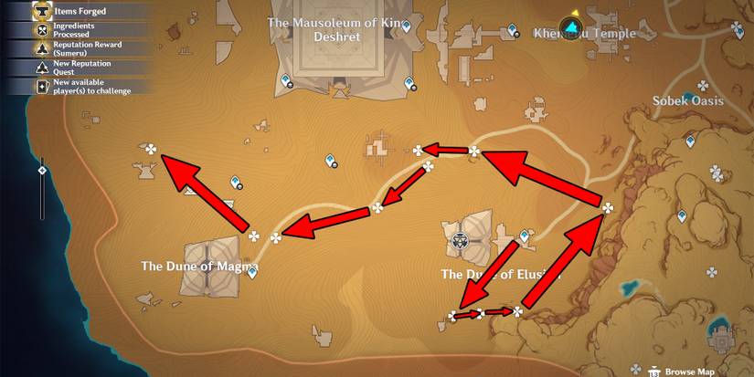 genshin impact henna berry locations in dune of elusion