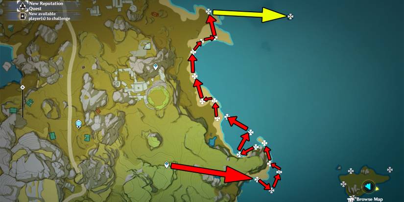genshin impact starconch locations in sea of clouds