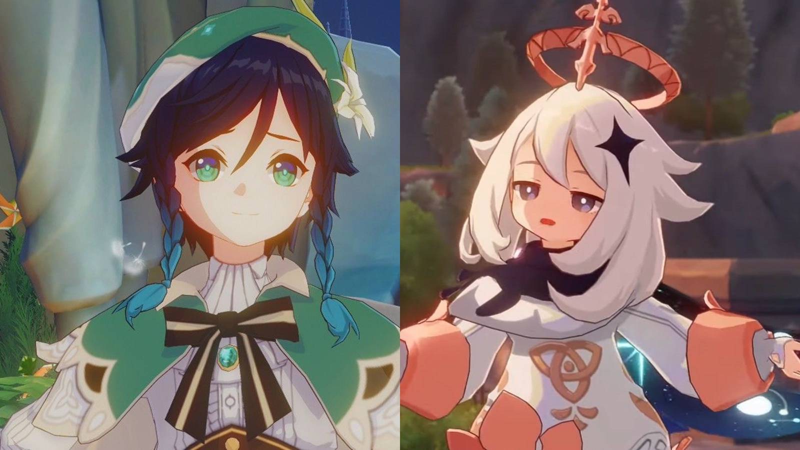 Genshin Impact - Venti and Paimon-1