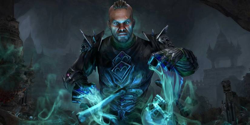 Necromancer doing magicks