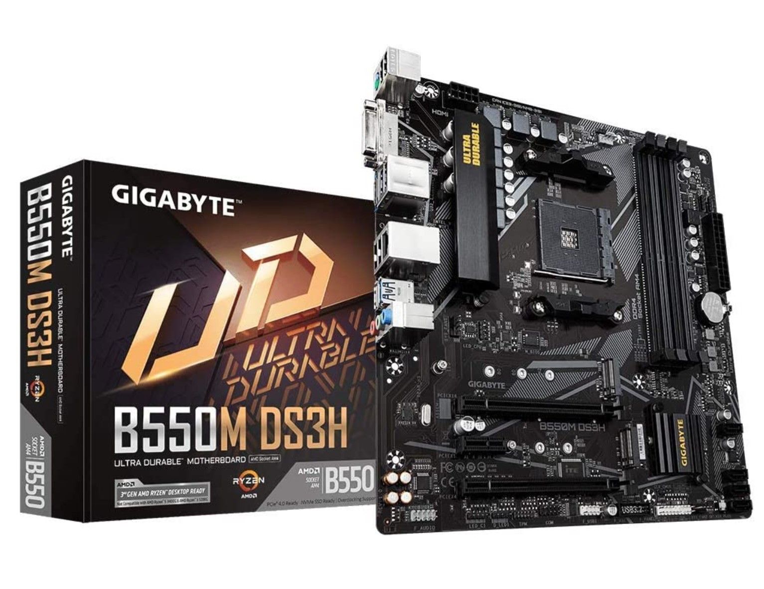 Gigabyte B550M Micro ATX Motherboard