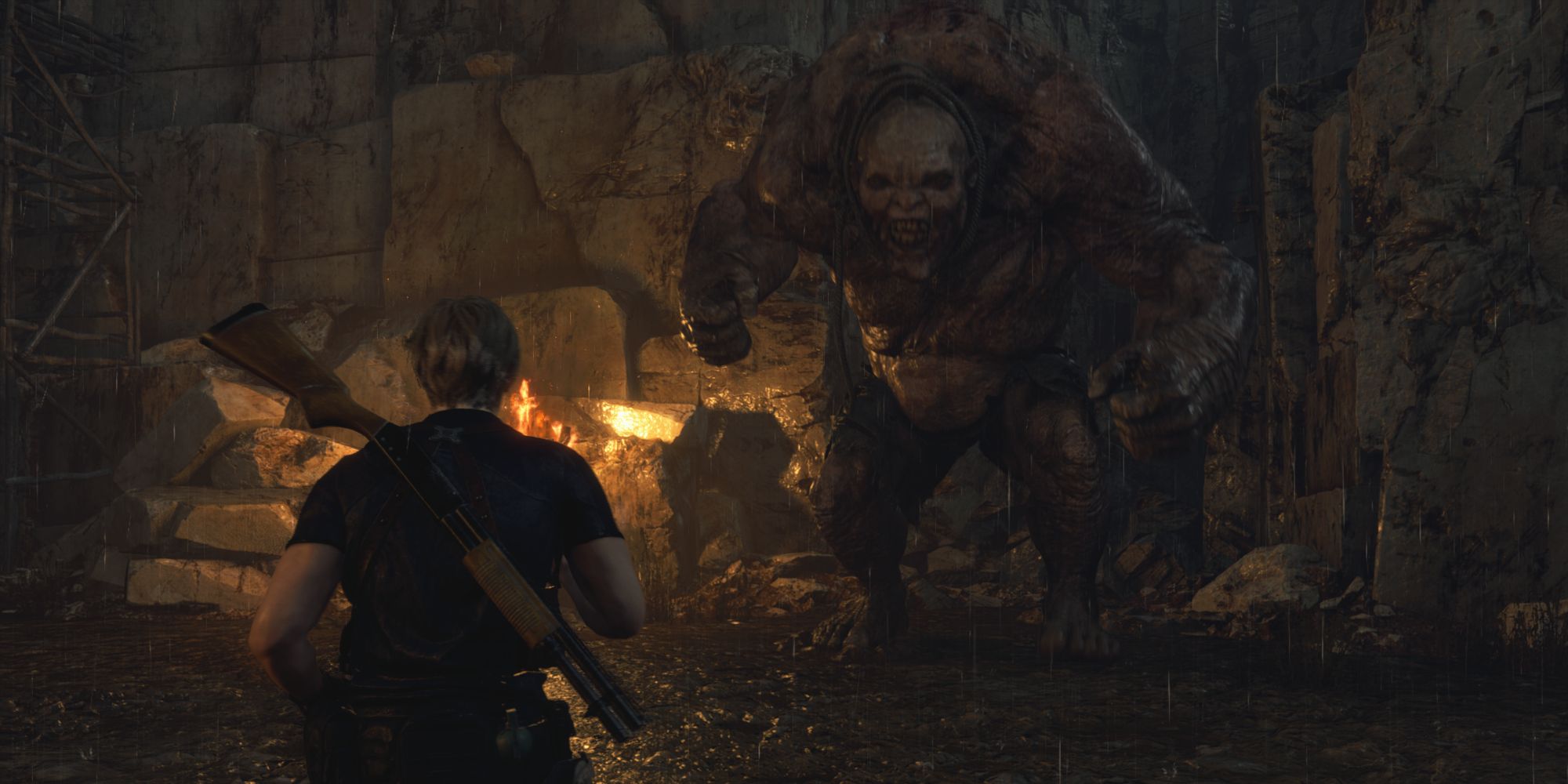 How to defeat the El Gigante in the Castle - Resident Evil 4