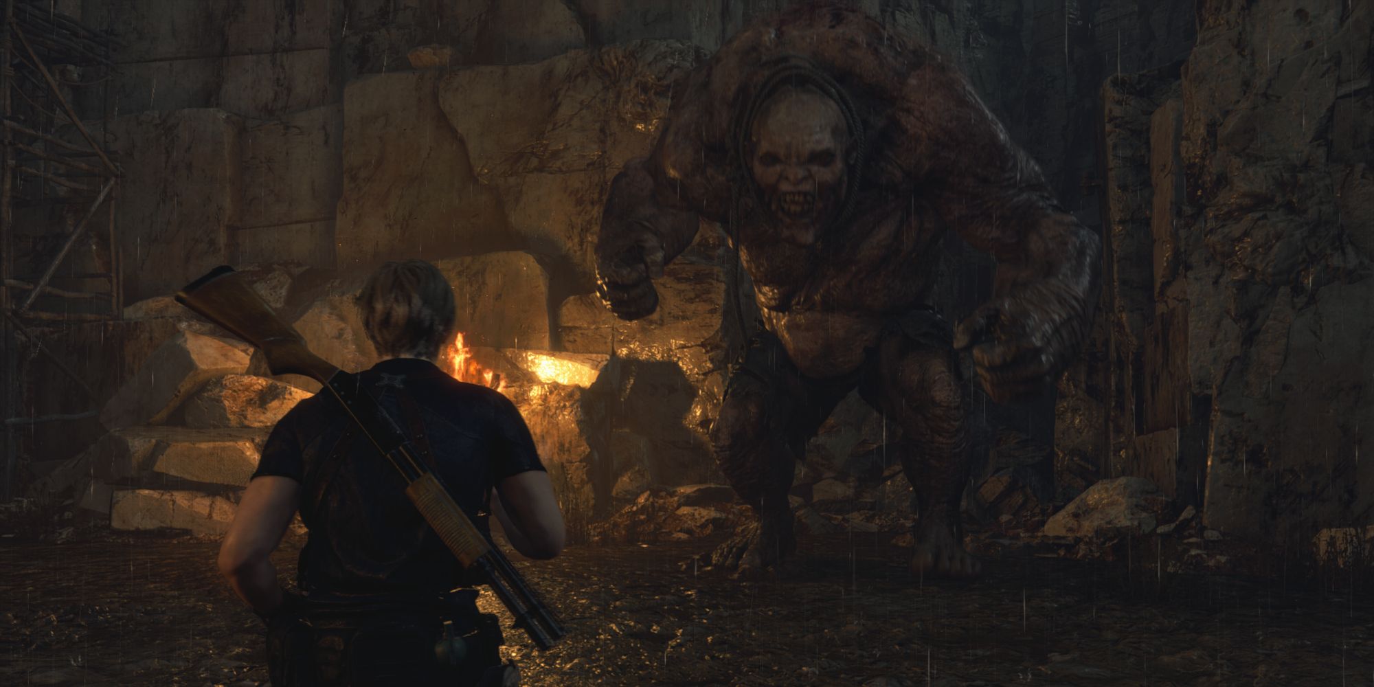 Resident Evil 4 remake Chapter 4 boss fight guide — beat El Gigante -  Polygon