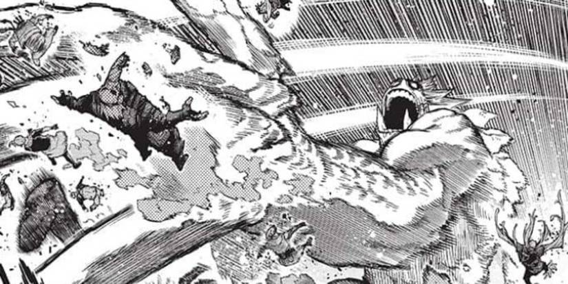Gigantomachia My hero academia chapter 383