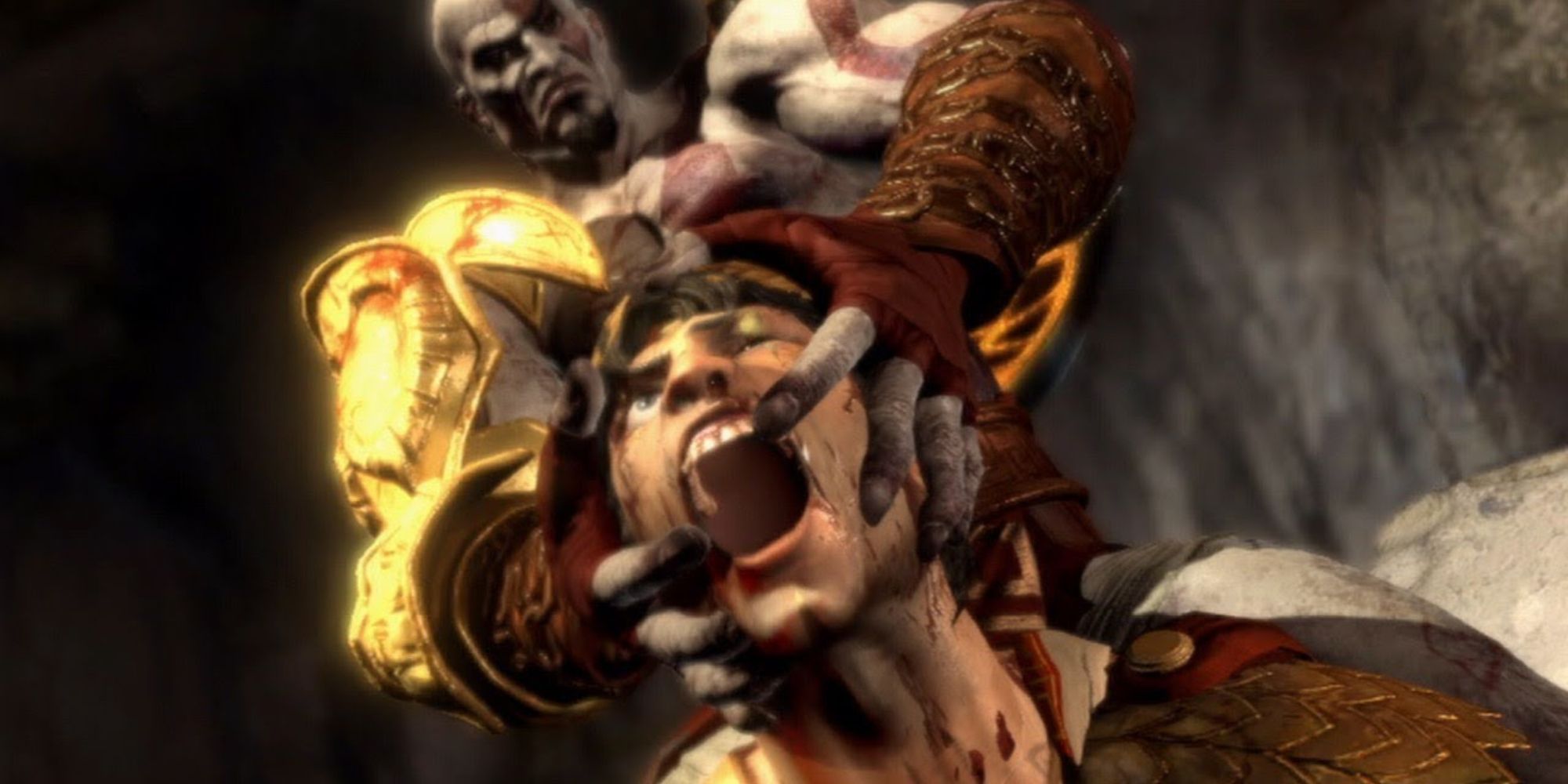 Helios and Kratos in God of War 3