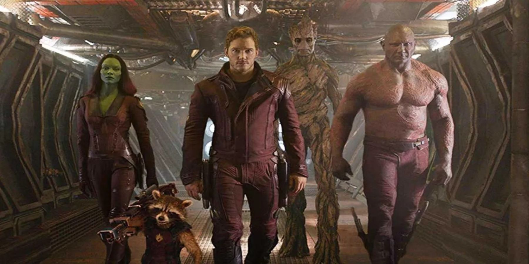 Guardians of the galaxy group shot
