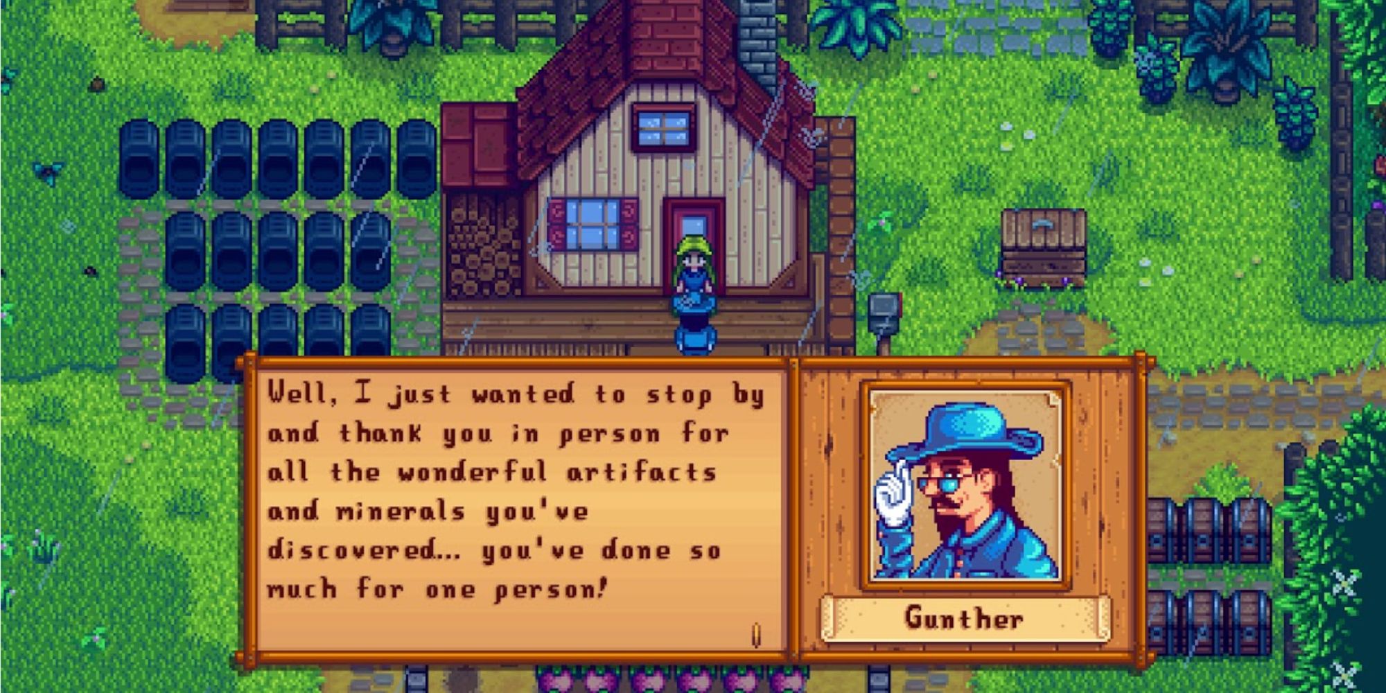 gunther dialogue box stardew valley