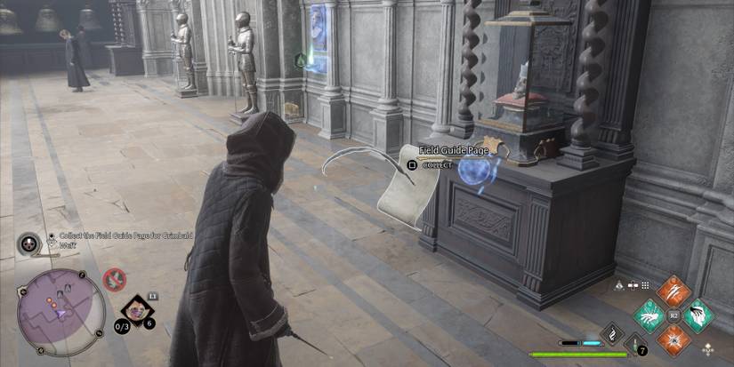 Finding a Field Guide Page in Hogwarts Legacy