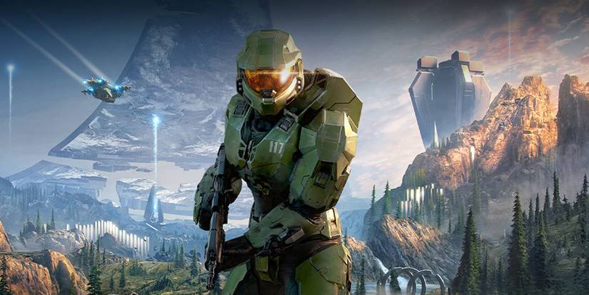 Halo Infinite Characters Master Chief key art marketing