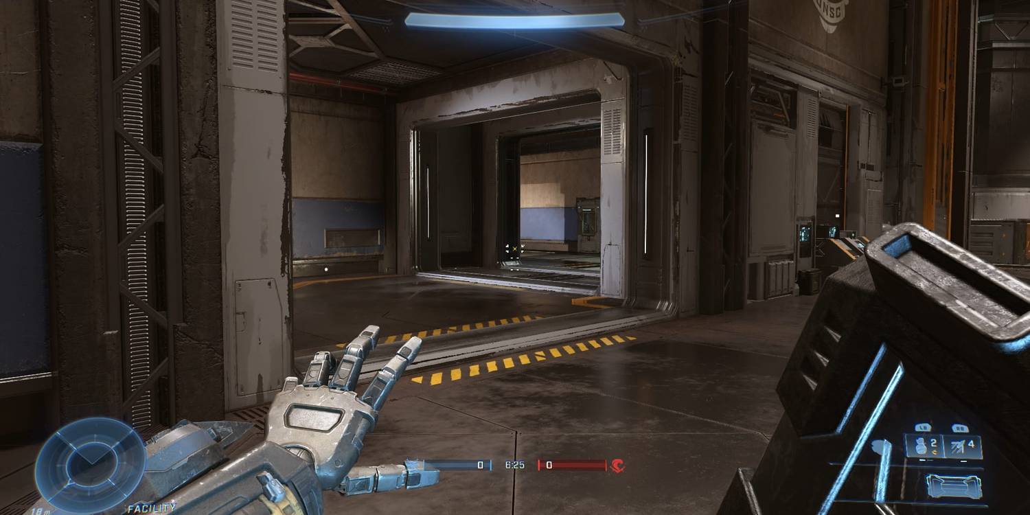 Holding a Plasma Coil In-game on Halo Infinite
