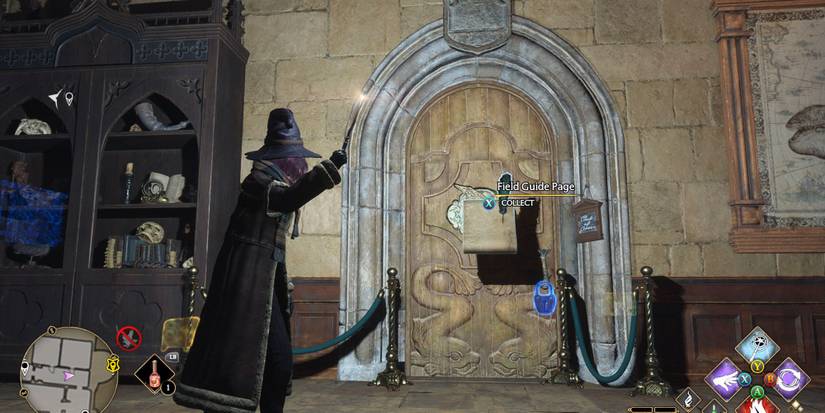Haunted Toilets field guide page location Hogwarts Legacy