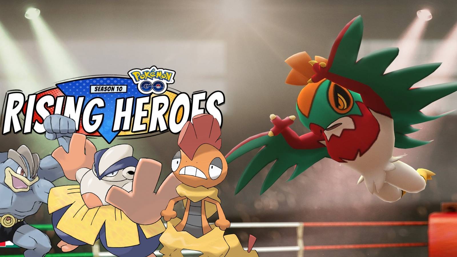 Hawlucha pokemon go choose your fighting type machamp hariyama scrafty