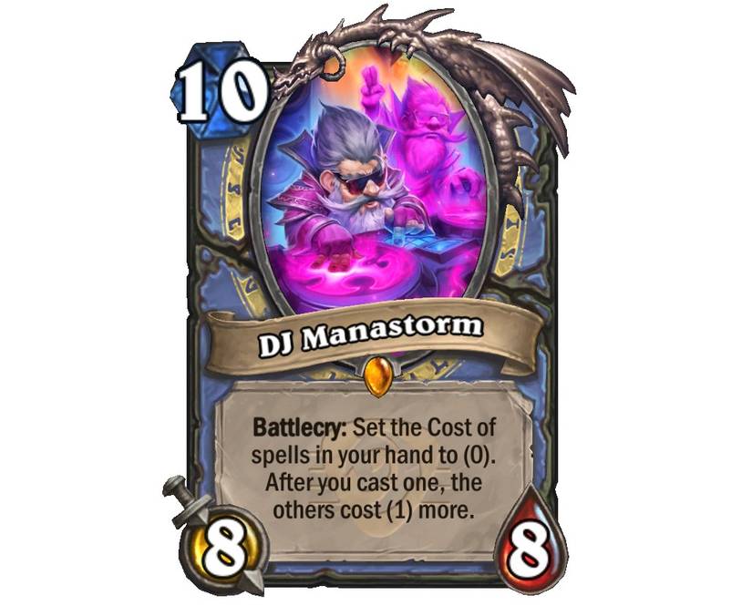hearthstone festival of legends mage legendary minion millhouse
