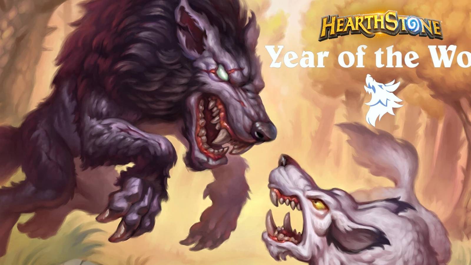 hs year of the wolf logo core set 2023