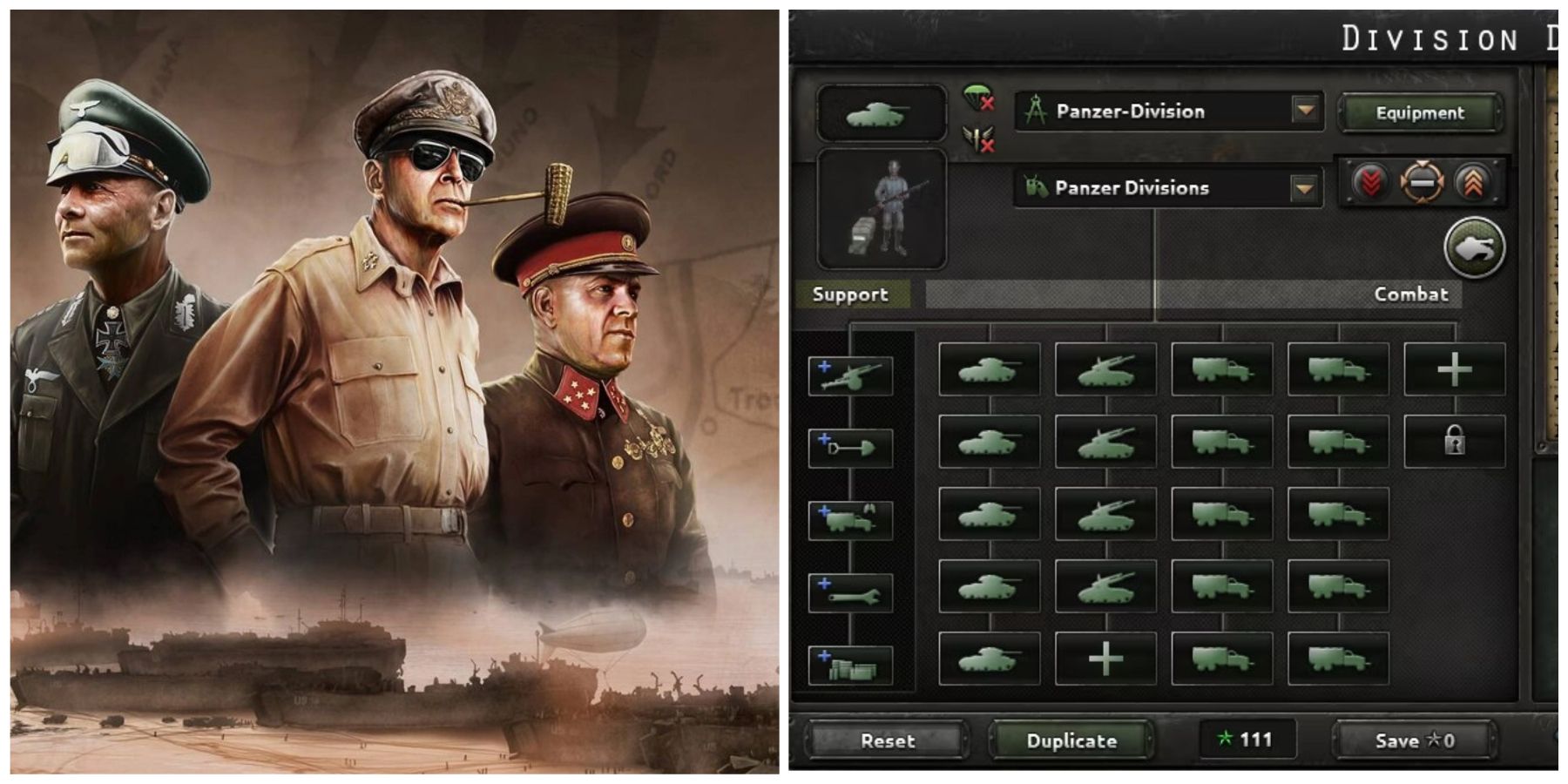 Hearts Of Iron 4 Division Templates
