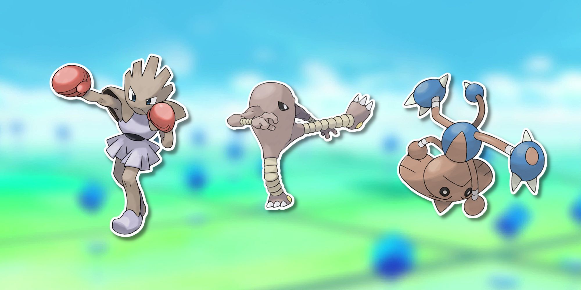 Pokemon GO: Best Moveset for Hitmonlee, Hitmontop, and Hitmonchan