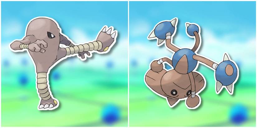 hitmontop hitmonlee pokemon go