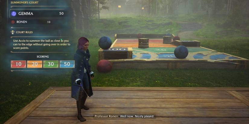 Hogarts Legacy Summoners Court Match 5 court rules