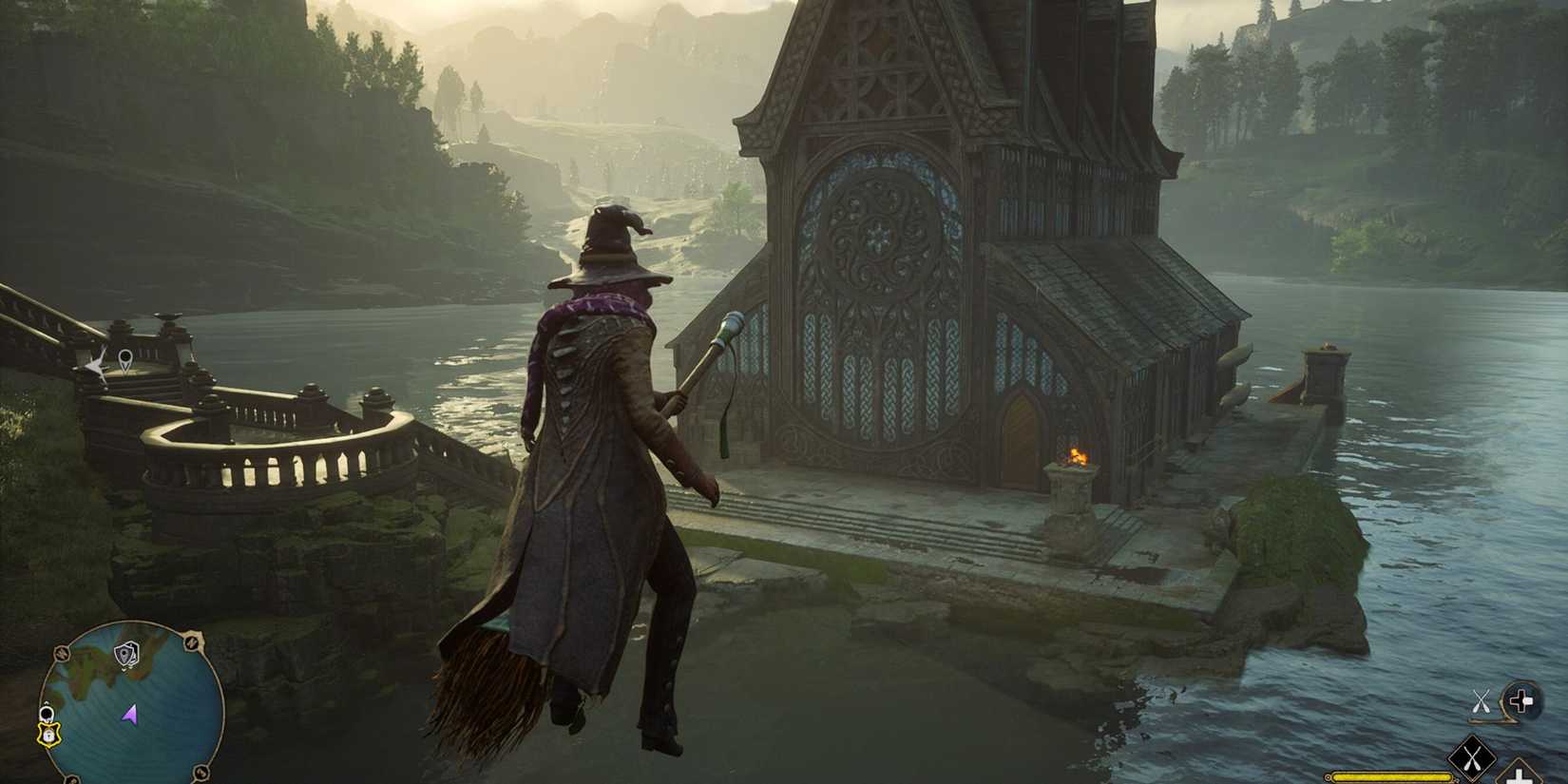 Hogwarts Legacy boathouse