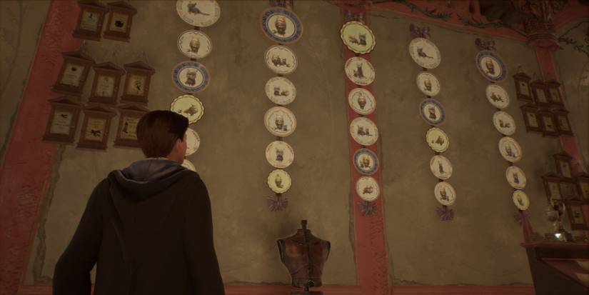 Hogwarts Legacy Cat Plate Conjurations