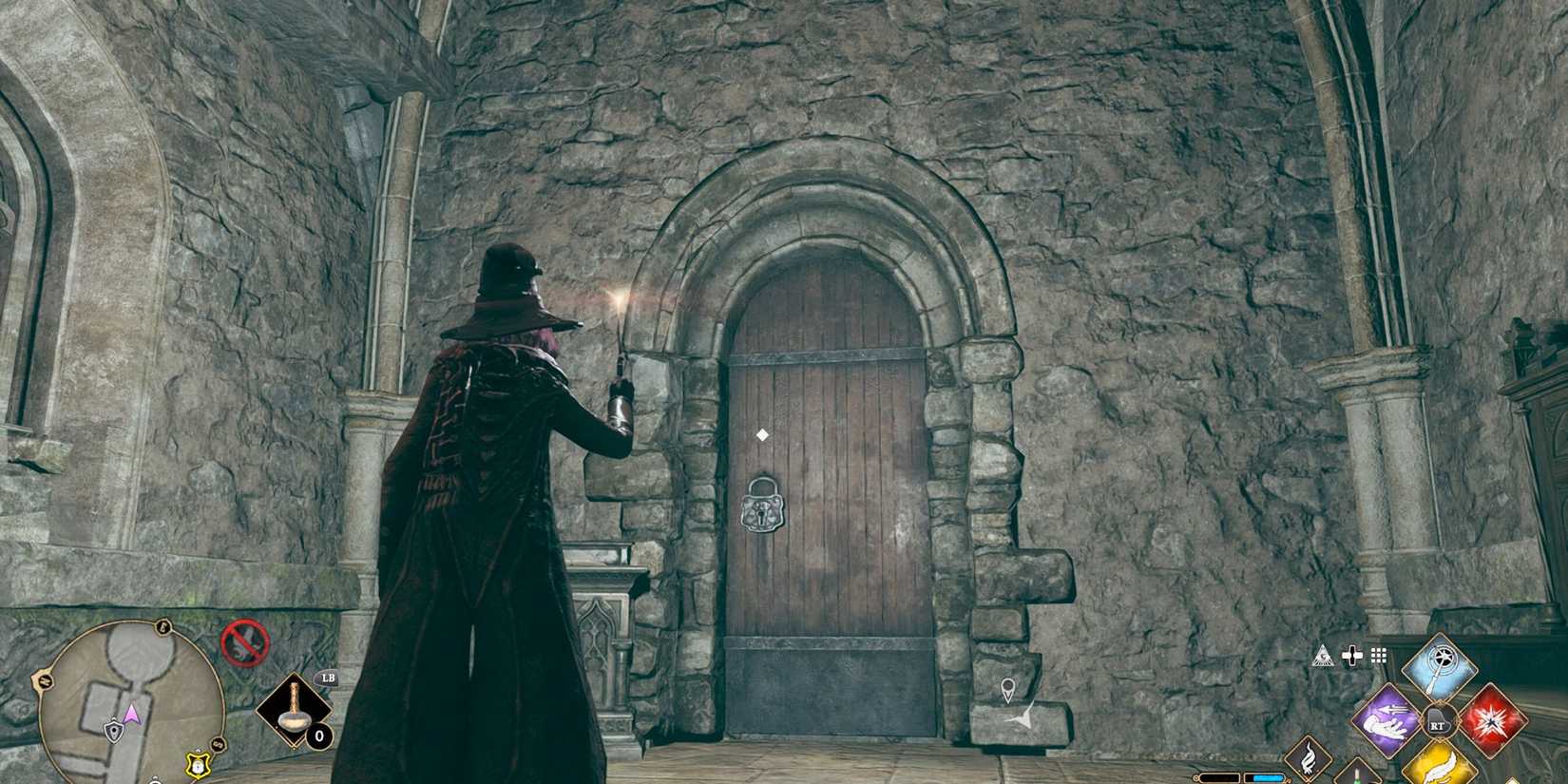 Hogwarts Legacy field guide page location detention chamber Slytherin dungeon