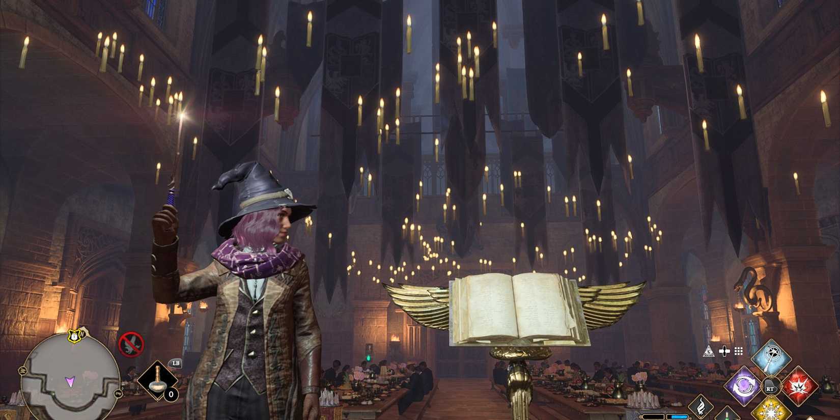 Hogwarts Legacy field guide page location Great Hall