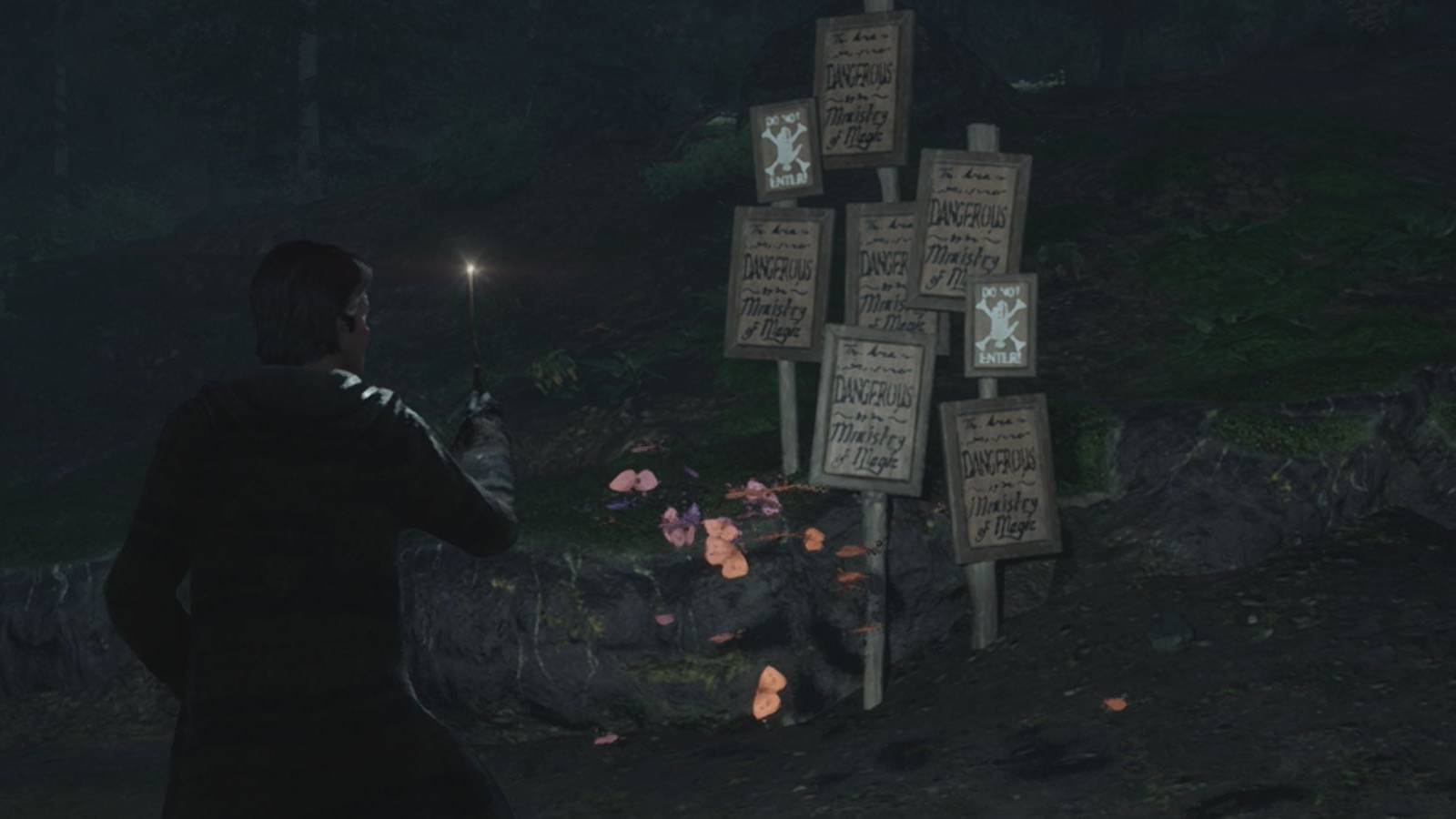 hogwarts legacy follow the butterflies side quest harry potter chamber of secrets