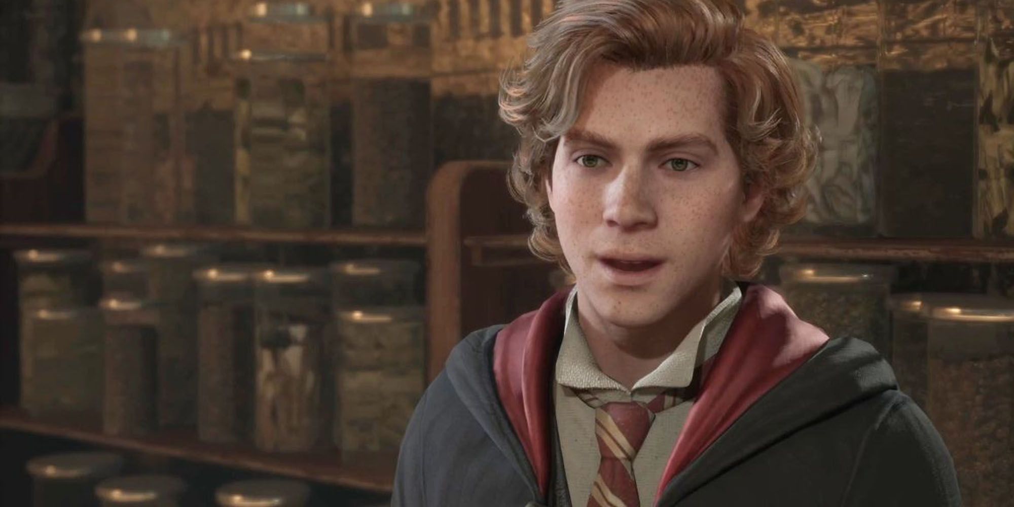 How to build Ronald Weasley in Hogwarts Legacy character creator easily