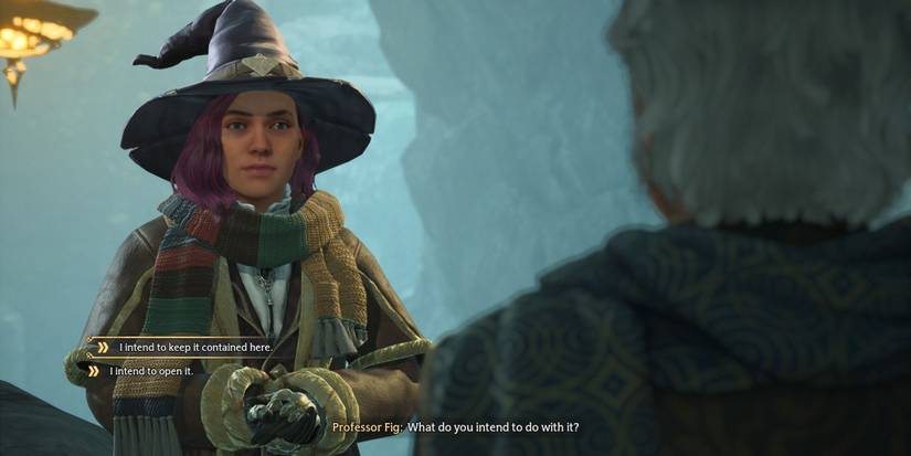 Hogwarts Legacy good ending dialogue choice